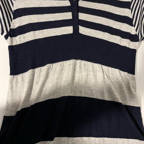 BCBG Lightweight Knit Striped Dress - Picture 8 of 9